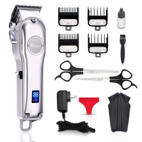 Men Hair Trimmer 3 in 1 IPX7 Waterproof Beard Trimmer Grooming Kit Cordless Hair Clipper for Women & Children LED Display USB Rechargeable Amazon