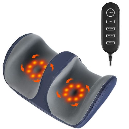 Shiatsu Foot Massager with Heat Foot Calf Thigh Arm Massager Machine with 3 Modes 3 Intensity Levels Gifts for Mom Dad Lover Shiatsu Foot Massager with Heat Foot Calf Thigh Arm Massager Machine with 3 Modes 3 Intensity Levels Gifts for Mom Dad Lover
