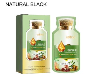 Gentle Plant Lazy Bubble Hairdressing Agent (Option: Black2-3PCS)