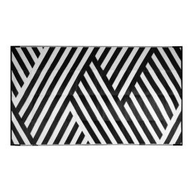5'x8'ft Black RV Floor Mat Made Of PP (Option: Floor mats)