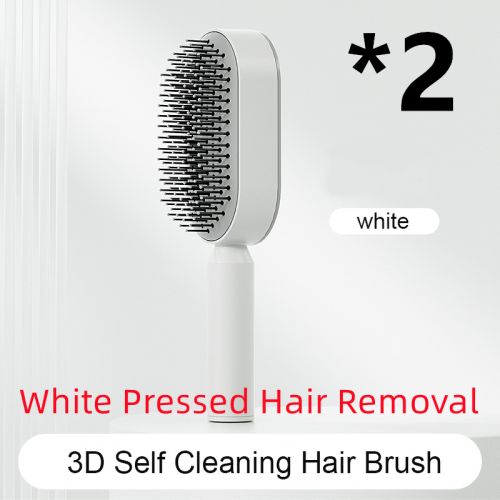 Self Cleaning Hair Brush For Women One-key Cleaning Hair Loss Airbag Massage Scalp Comb Anti-Static Hairbrush Self Cleaning Hair Brush For Women One-key Cleaning Hair Loss Airbag Massage Scalp Comb Anti-Static Hairbrush
