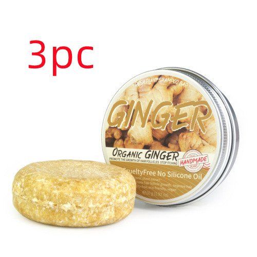 Ginger Shampoo Soap Anti-dandruff Refreshing